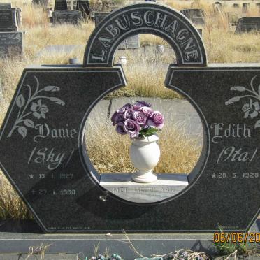 LABUSCHAGNE Danie 1927-1980 &amp; Edith 1928 -