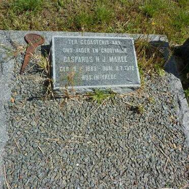 MAREE Casparus H.J. 1889-1972