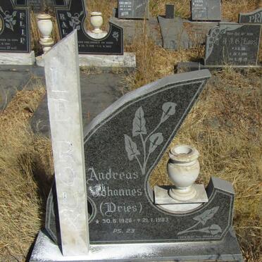 ROUX Andreas Johannes, le 1926-1983