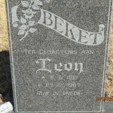 BEKET Leon 1961-1987