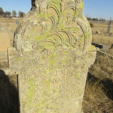 NIEMAND Johannes J.M. 1873-1918