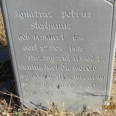 TERBLANCHE Ignatius Petrus Stephanus 1861-1932