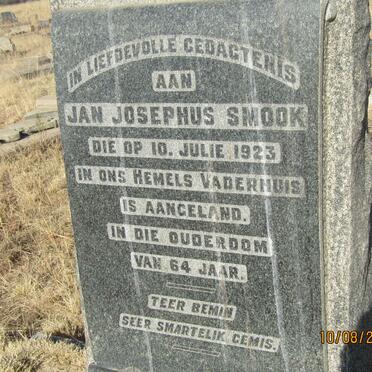 SMOOK Jan Josephus  -1923