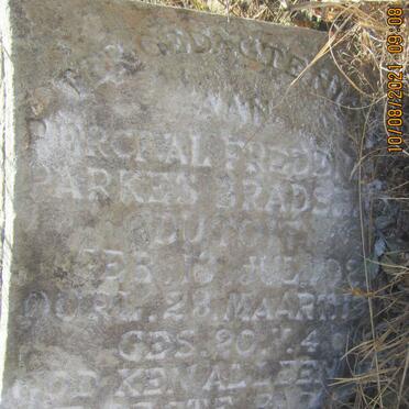 TOIT Percival Frederick Parkes Bradshaw, du 1921-19??