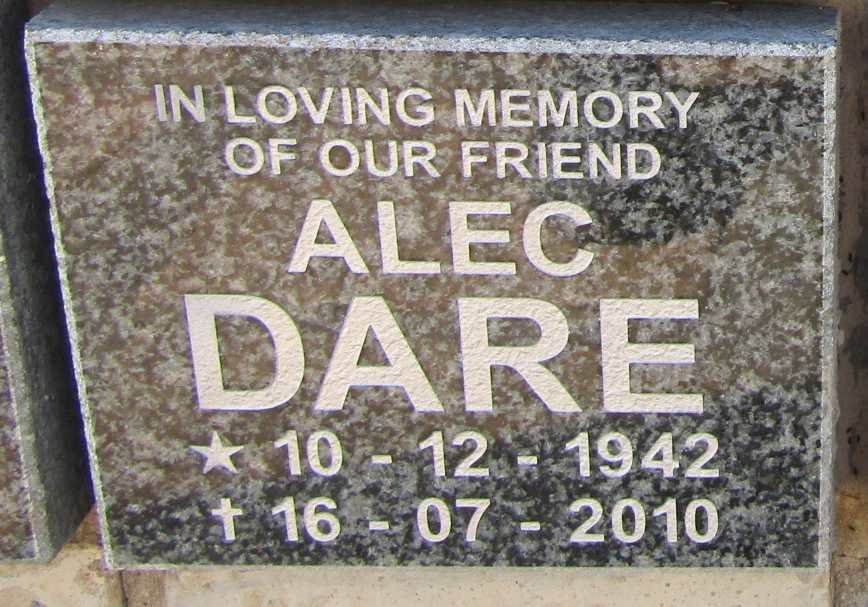 DARE Alec 1942-2010