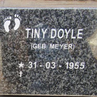 DOYLE Tiny nee MEYER 1955-