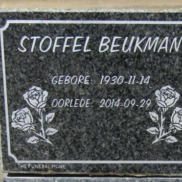 BEUKMAN Stoffel 1930-2014