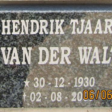 WALT Hendrik Tjaart, van der 1930-2009