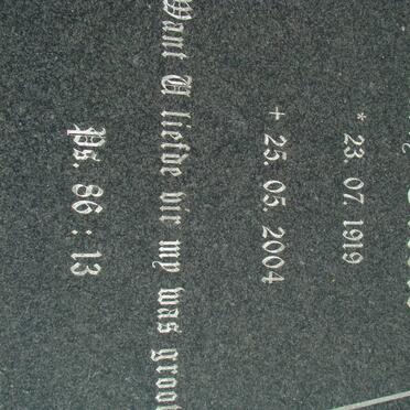 GREEVE Kitty 1919-2004