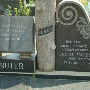 TRUTER Judith Magdalena nee VAN DYK 1891-1963