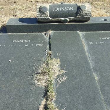JOHNSON Casper 1913-1982 &amp; Engela 1913-1997