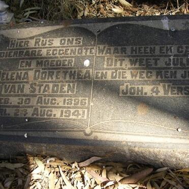 Free State, PARYS district, Modderfontein, farm cemetery