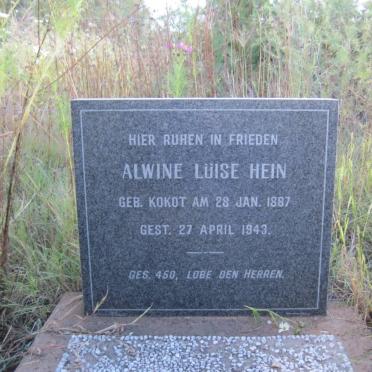 HEIN Alwine Lüise nee KOKOT 1887-1943