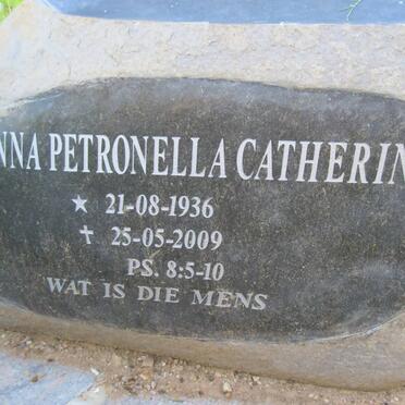 HEIN Anna Petronella Catherina 1936-2009 