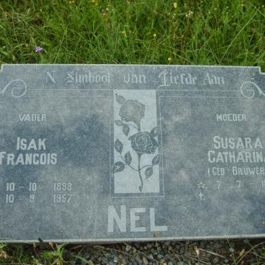 NEL Isak Francois 1898-1957 &amp; Susara Catharina BRUWER 1899-