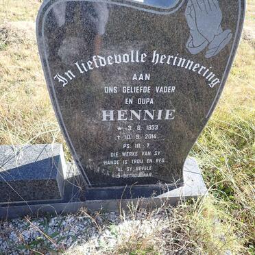 ? Hennie 1933-2014