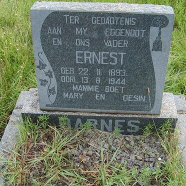 BARNES Ernest 1893-1944