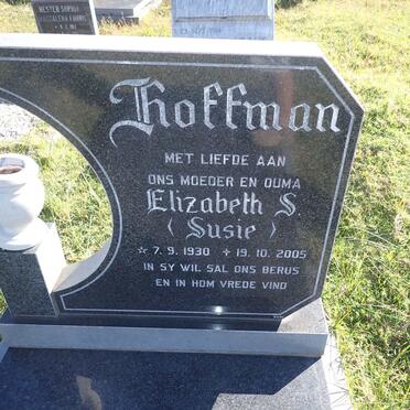 HOFFMAN Elizabeth S. 1930-2005