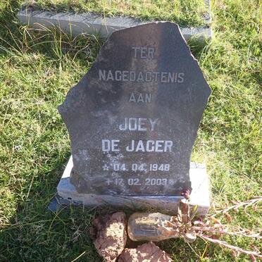 JAGER Joey, de 1948-2003