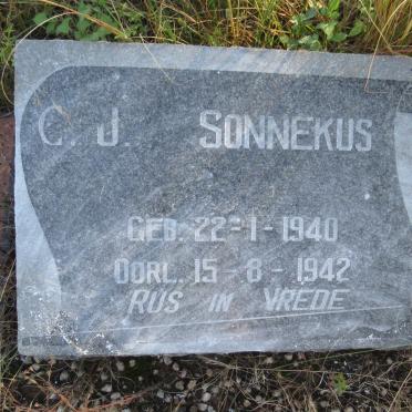 SONNEKUS C.J. 1940-1942