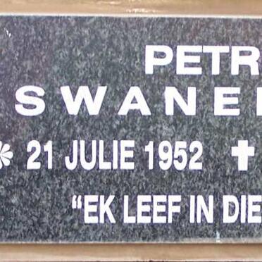 SWANEPOEL Petro 1952-2008