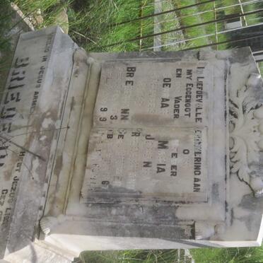 BRIEDENHANN Coenraad Johannes Jacob 18?3-1939 &amp; Maria Johanna BRUWER 1867-1948