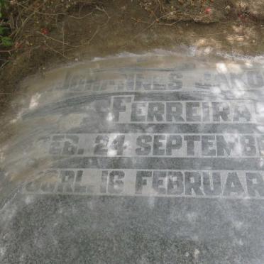 FERREIRA Johannes Jakobus 1874-1941