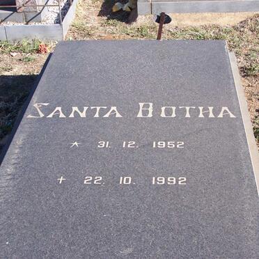 BOTHA Santa 1952-1992