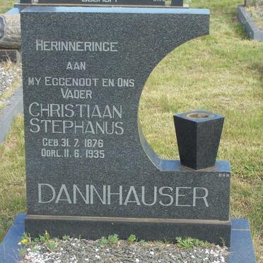 DANNHAUSER Christiaan Stephanus 1876-1935