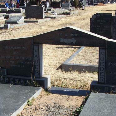 DIPPENAAR  Johannes Marthinus 1905-1972 &amp; Anna Margaretha ENSLIN 1906-1955