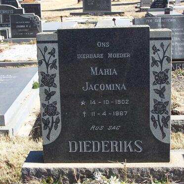 DIEDERIKS Maria Jacomina 1902-1967