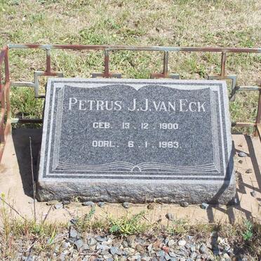 ECK Petrus J.J., van 1900-1963