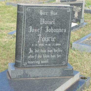 FOURIE Daniel Josef Johannes 1903-1968