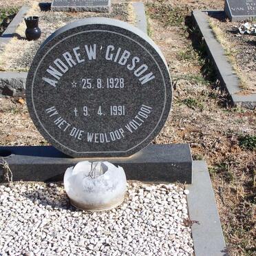 GIBSON Andrew 1928-1991