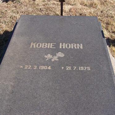 HORN Kobie 1904-1975
