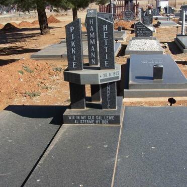 HAMMANN Pikkie ??-?? &amp; Hettie 1935-