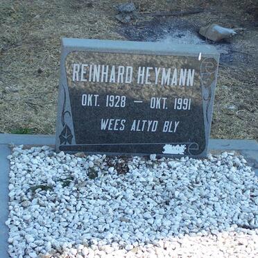 HEYMANN Reinhard August 1928-1991