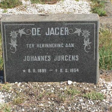 JAGER Johannes Jurgens, de 1899-1954