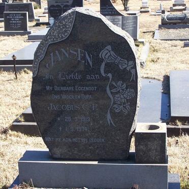 JANSEN Jacobus C. P. 1913-1974