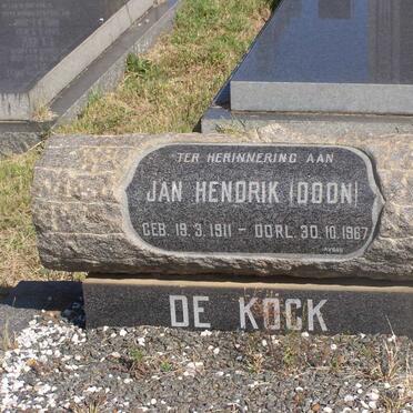 KOCK Jan Hendrik, de 1911-1967