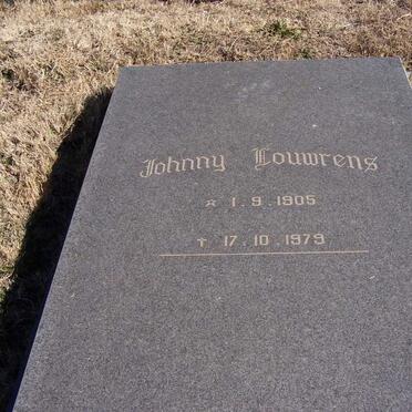LOUWRENS Johnny 1905-1979