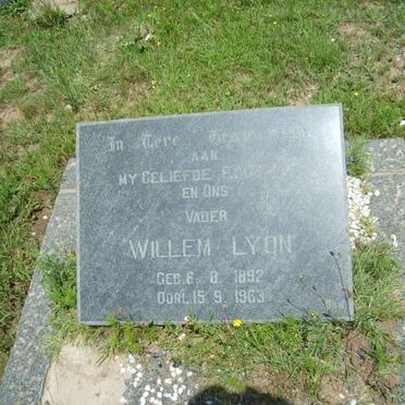 LYON Willem 1892-1963