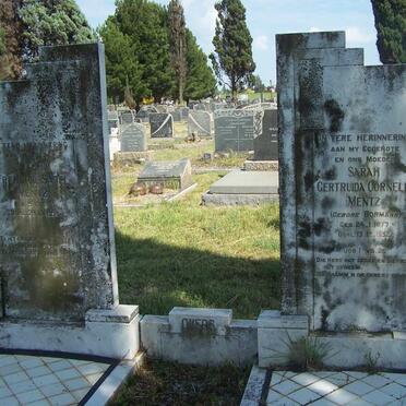 MENTZ Joachim Frederik Sarel 1875-1968 &amp; Gertruida Cornelia BORMANN 1877-1952