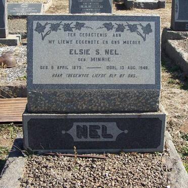 NEL Elsie S. nee MINNIE 1879-1948