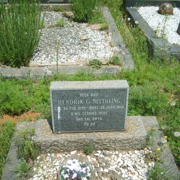NEETHLING Hendrik G. 1895-1956