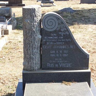 NEL Gert Johannes 1913-1962