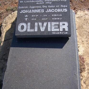 OLIVIER Johannes Jacobus 1914-1997
