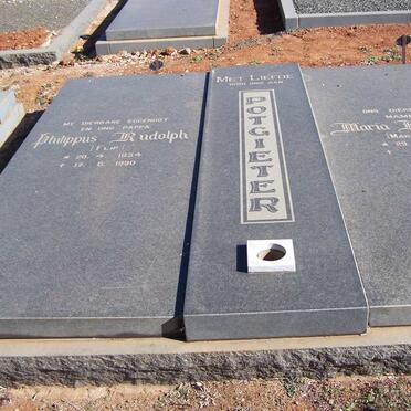 POTGIETER Philippus Rudolph 1934-1990 &amp; Maria Honiball 1934-