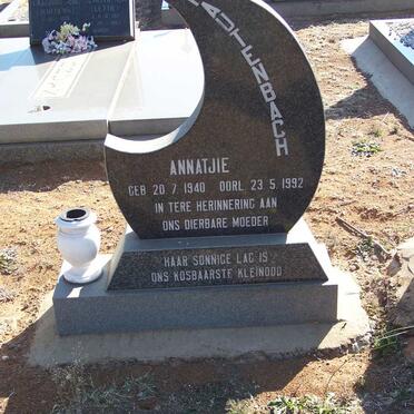 RAUTENBACH Annatjie 1940-1992