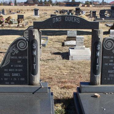 SMIT Abel Daniel 1907-1980 &amp; Martha M.M. DU PLESSES 1910-1993